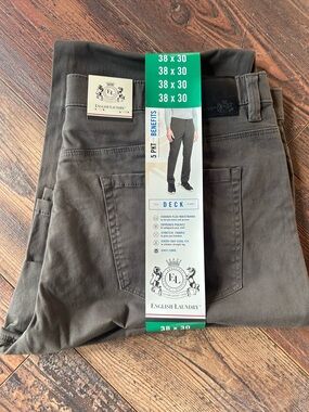 English laundry deck pants